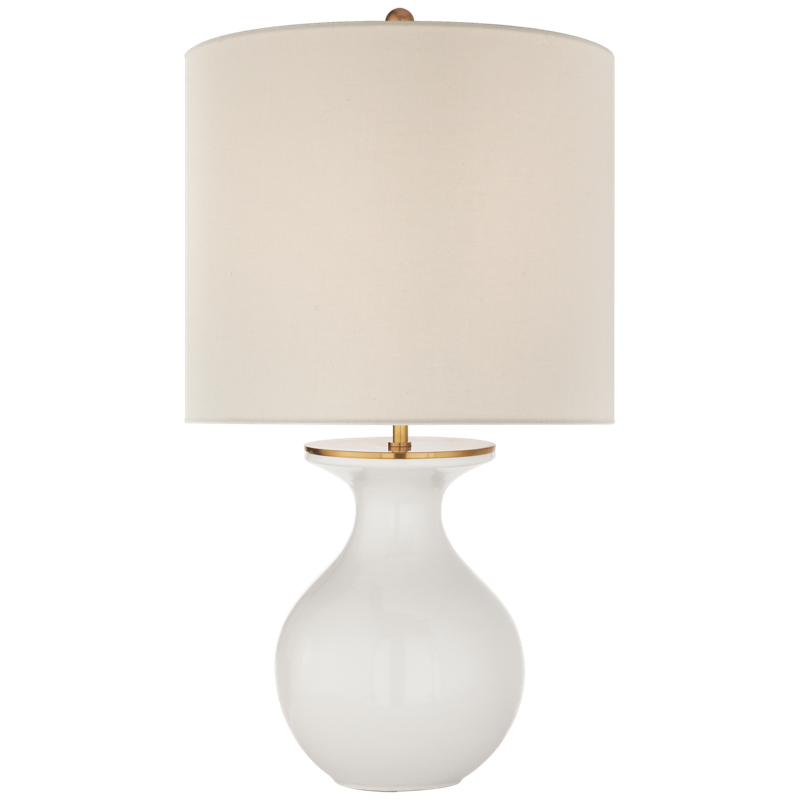 #Finish_New White with Linen Shade
