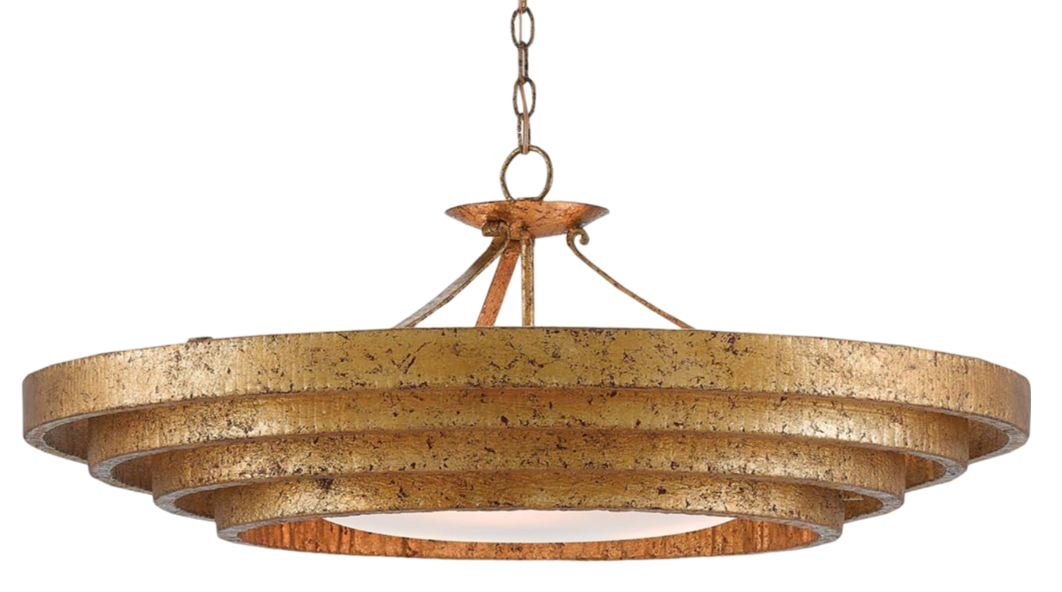 Belle Gold Chandelier