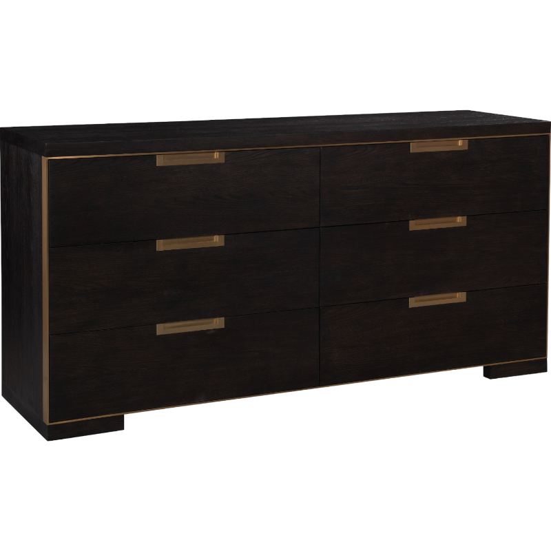 Century Furniture Cadence Six Drawer Dresser, Mocha Century Furniture Cadence Six Drawer Dresser, Mocha