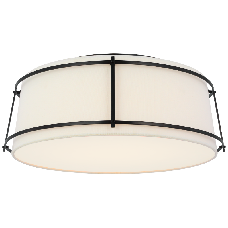 #Finish_Bronze with Linen and Frosted Acrylic - Medium