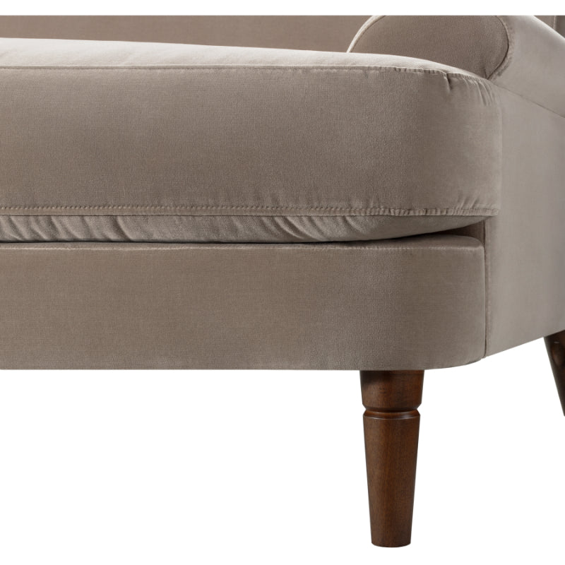 #Fabric_Taupe Velvet