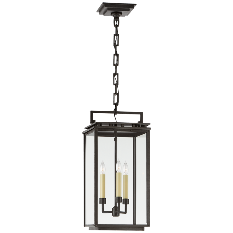 #Finish_Aged Iron with Clear Glass