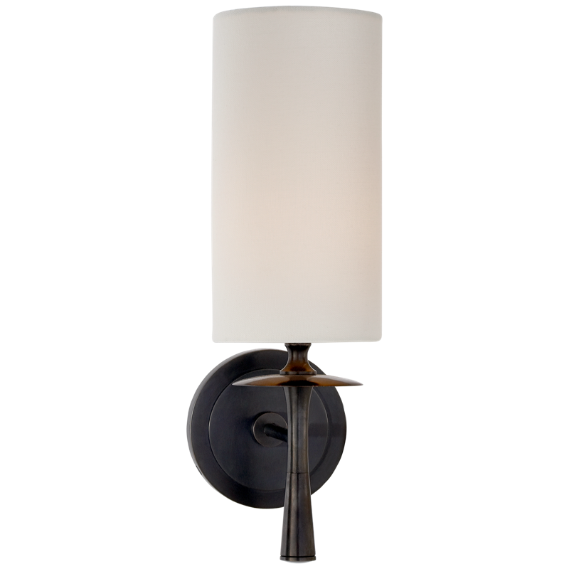 #Finish_Bronze with Linen Shade
