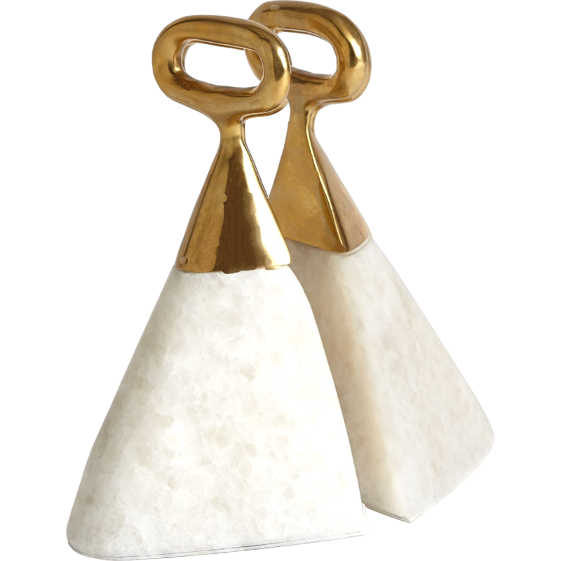 Equestrian Marble Bookends