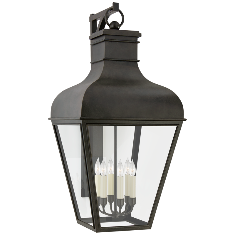 #Finish_French Rust with Clear Glass - Grande