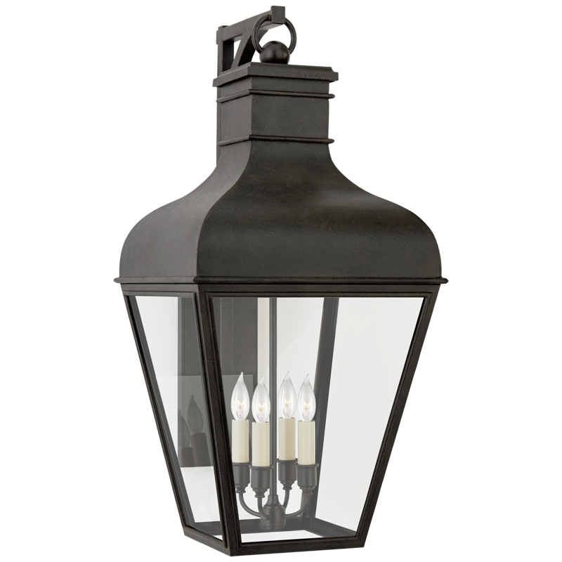 #Finish_French Rust with Clear Glass - Medium
