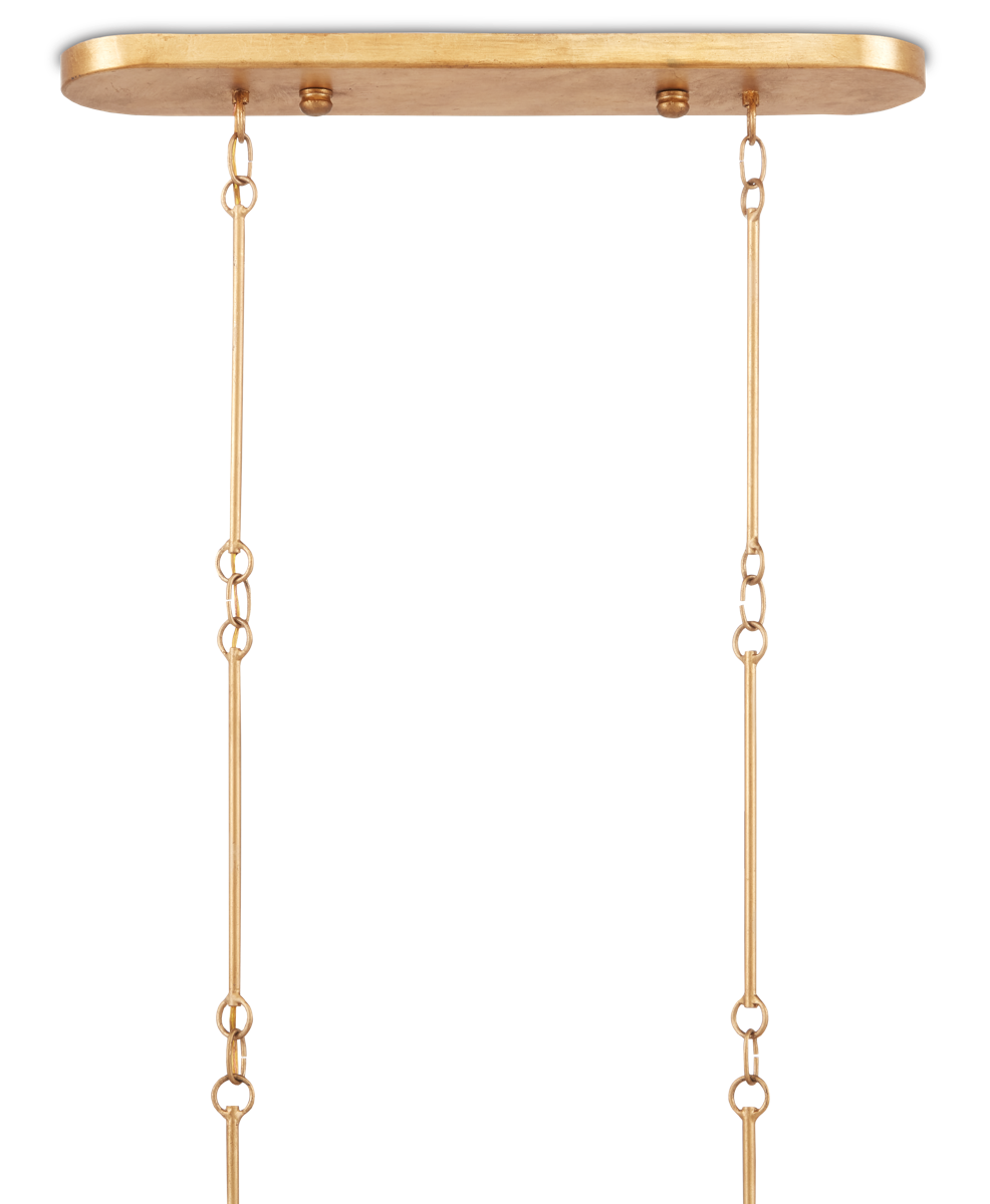 #Finish_Black Satin and Gold Leaf
