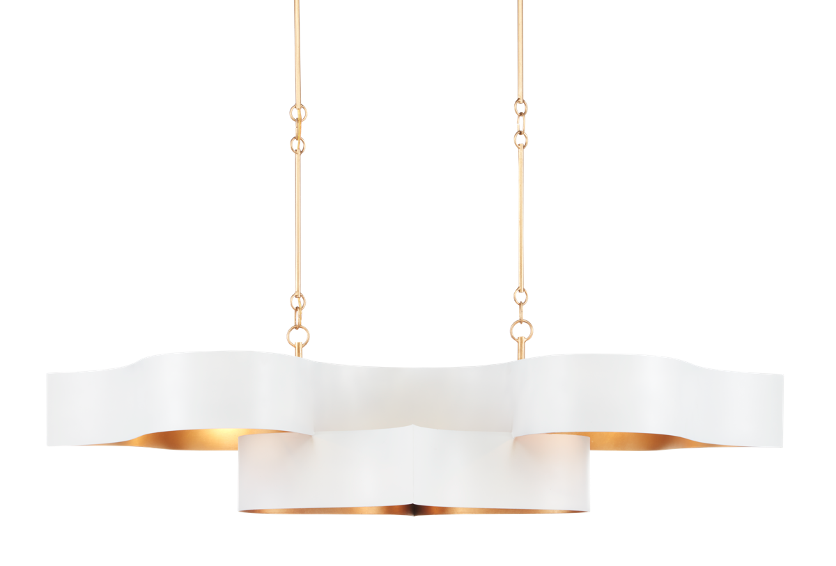 #Finish_Sugar White and Gold Leaf