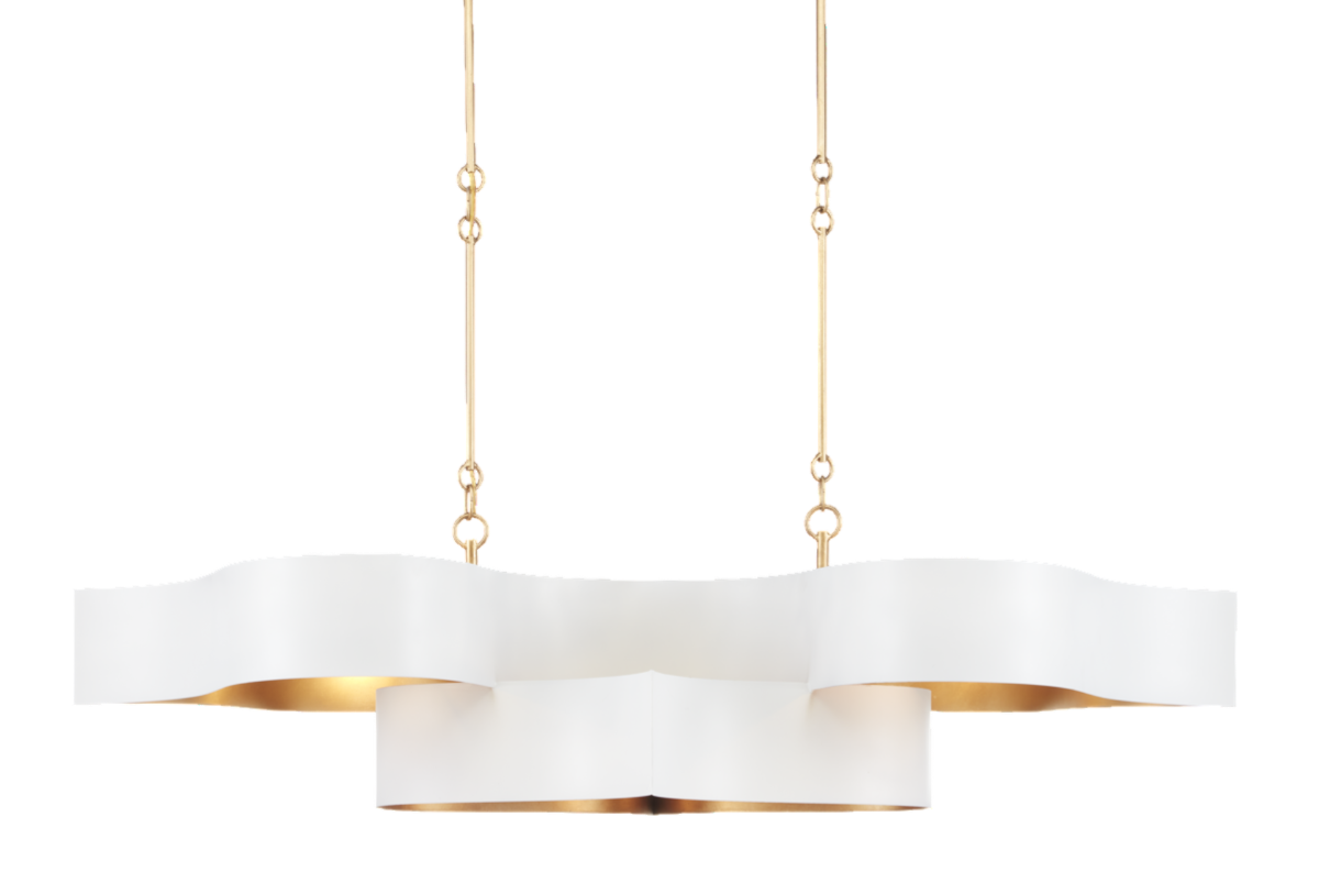 #Finish_Sugar White and Gold Leaf