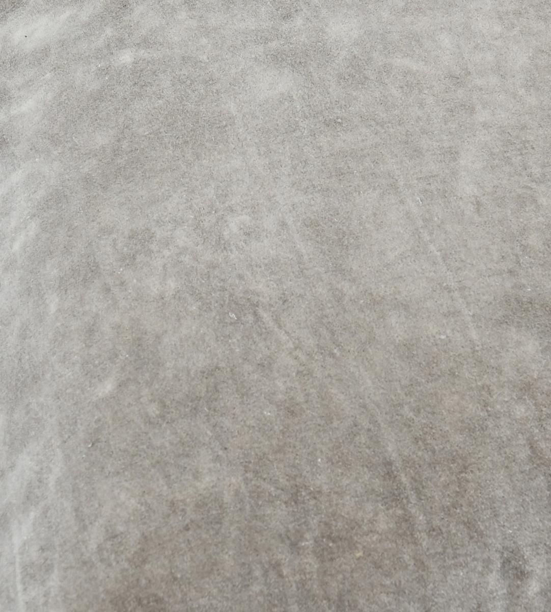 Heirloom Velvet Pillow, Silver