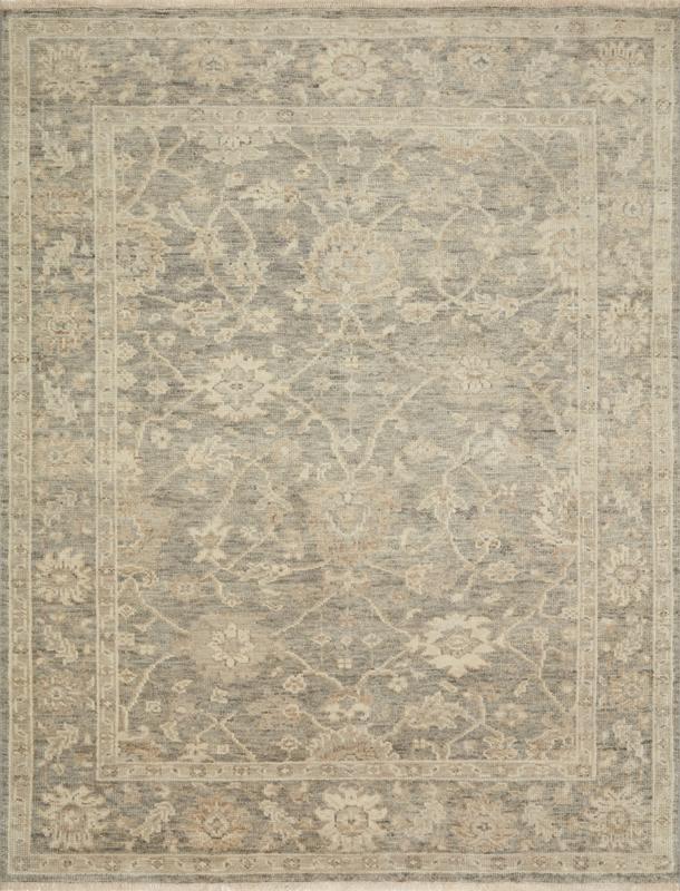 Helena Rug, Silver / Ivory