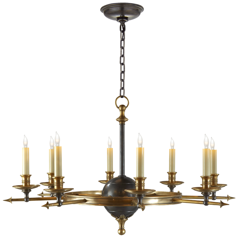 #Finish_Bronze with Antique Burnished Brass - Large