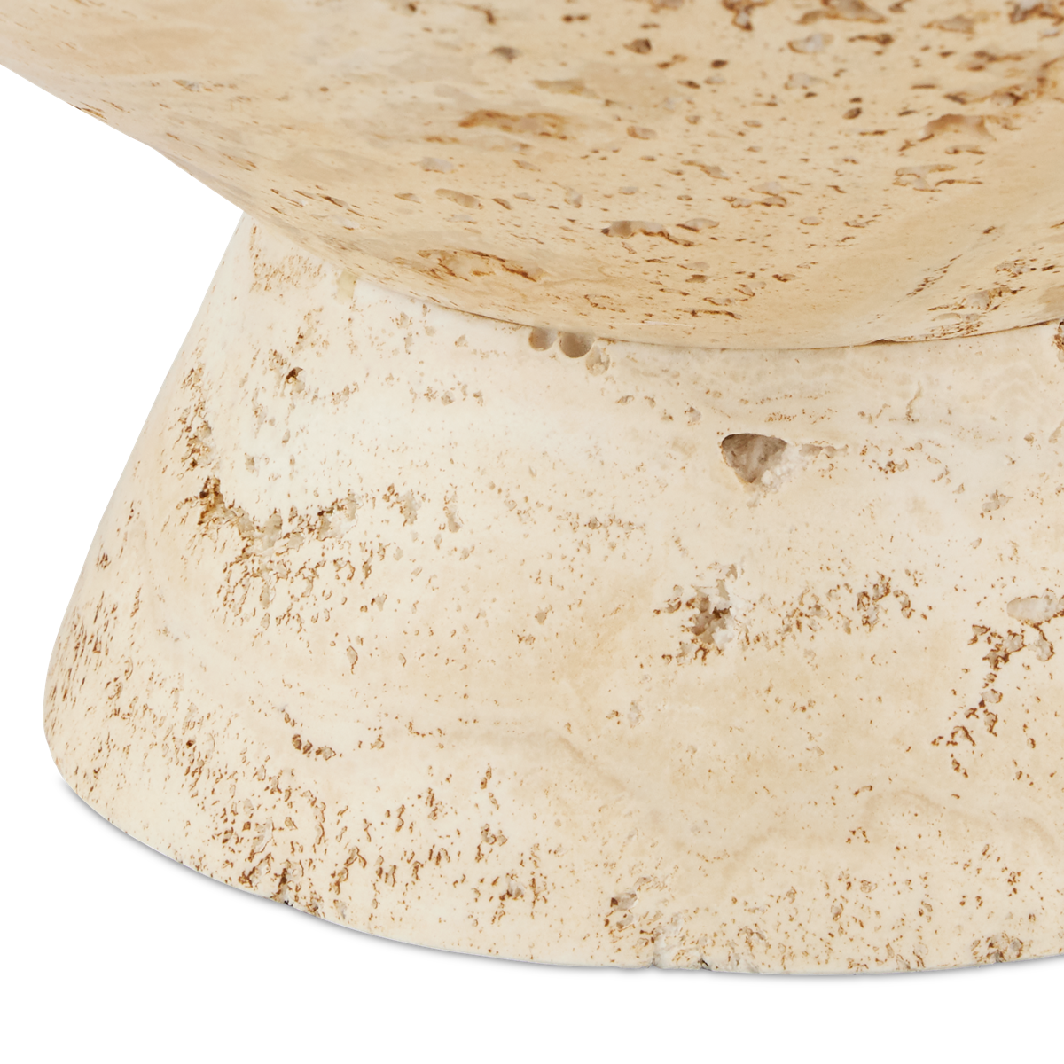 Lubo Travertine Large Bowl