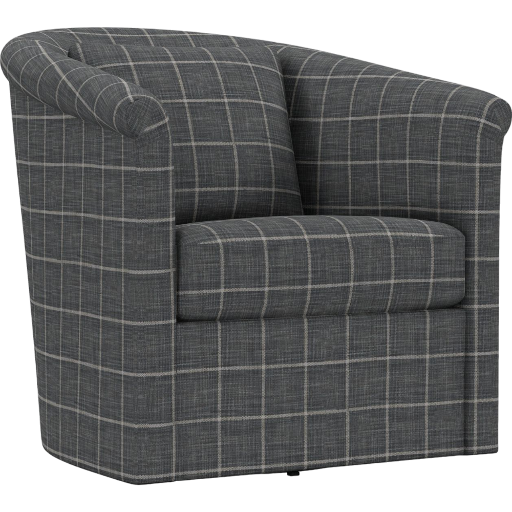 #Fabric_Indigo Plaid - Patterns