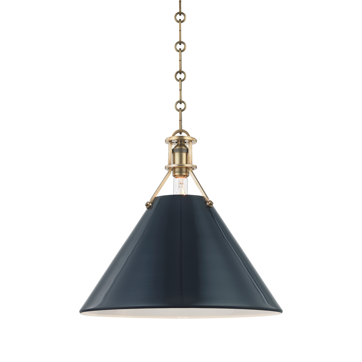 #Finish_Darkest Blue and Aged Brass