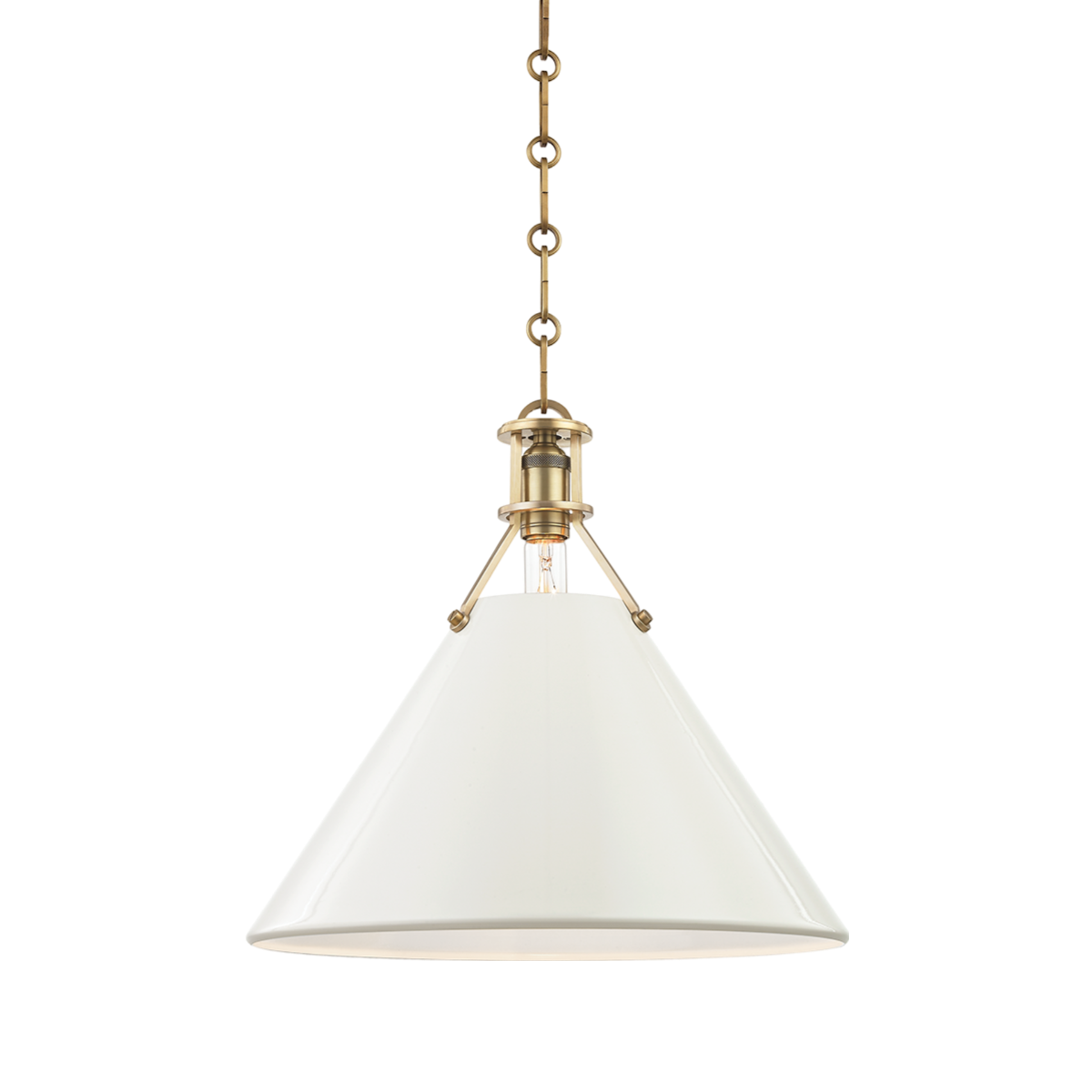 #Finish_Off White and Aged Brass