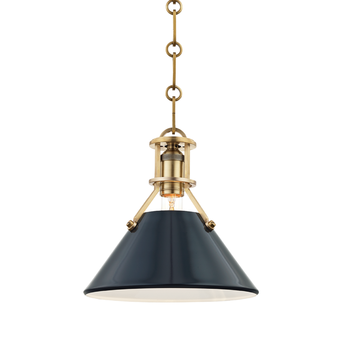 #Finish_Darkest Blue and Aged Brass