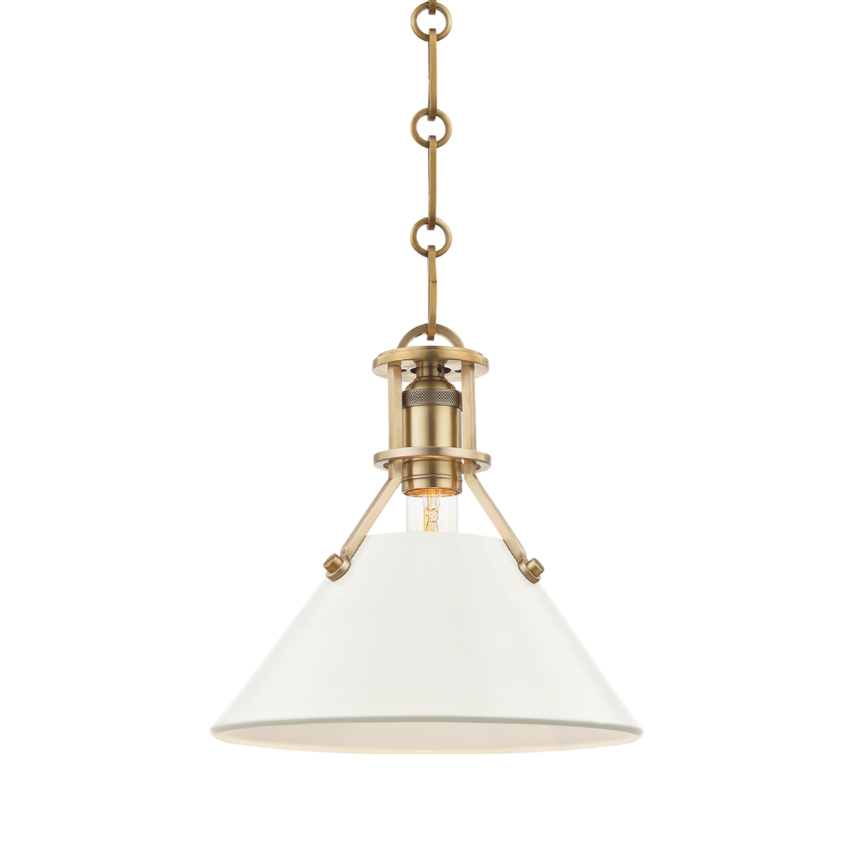 #Finish_Off White and Aged Brass