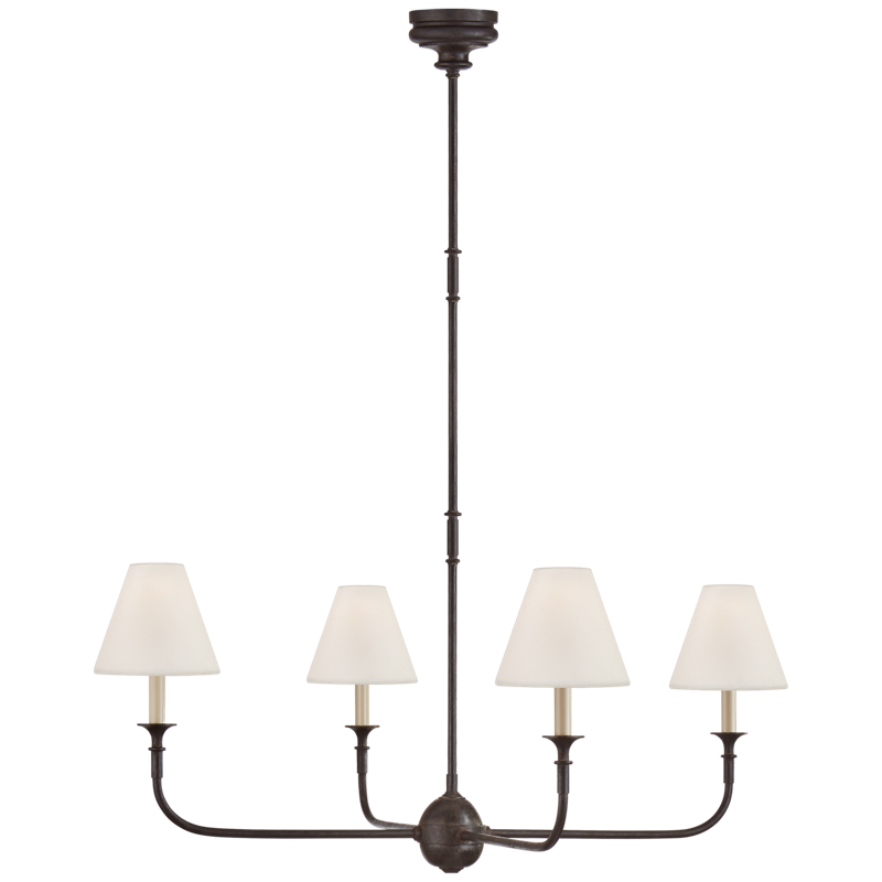 #Finish_Aged Iron and Ebonized Oak - Large