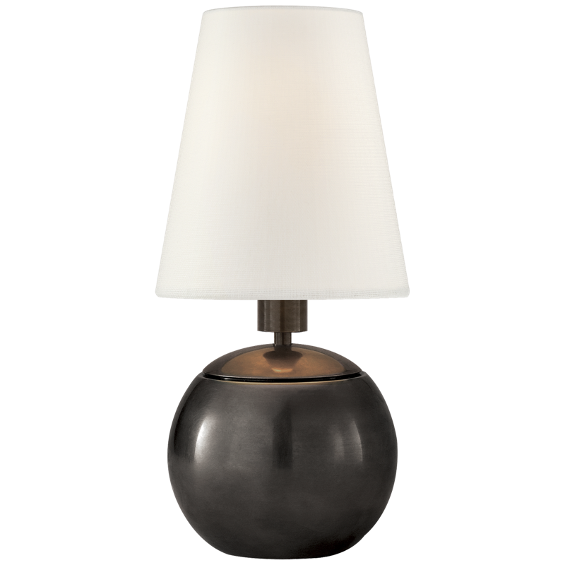 #Finish_Bronze with Linen Shade - Mini
