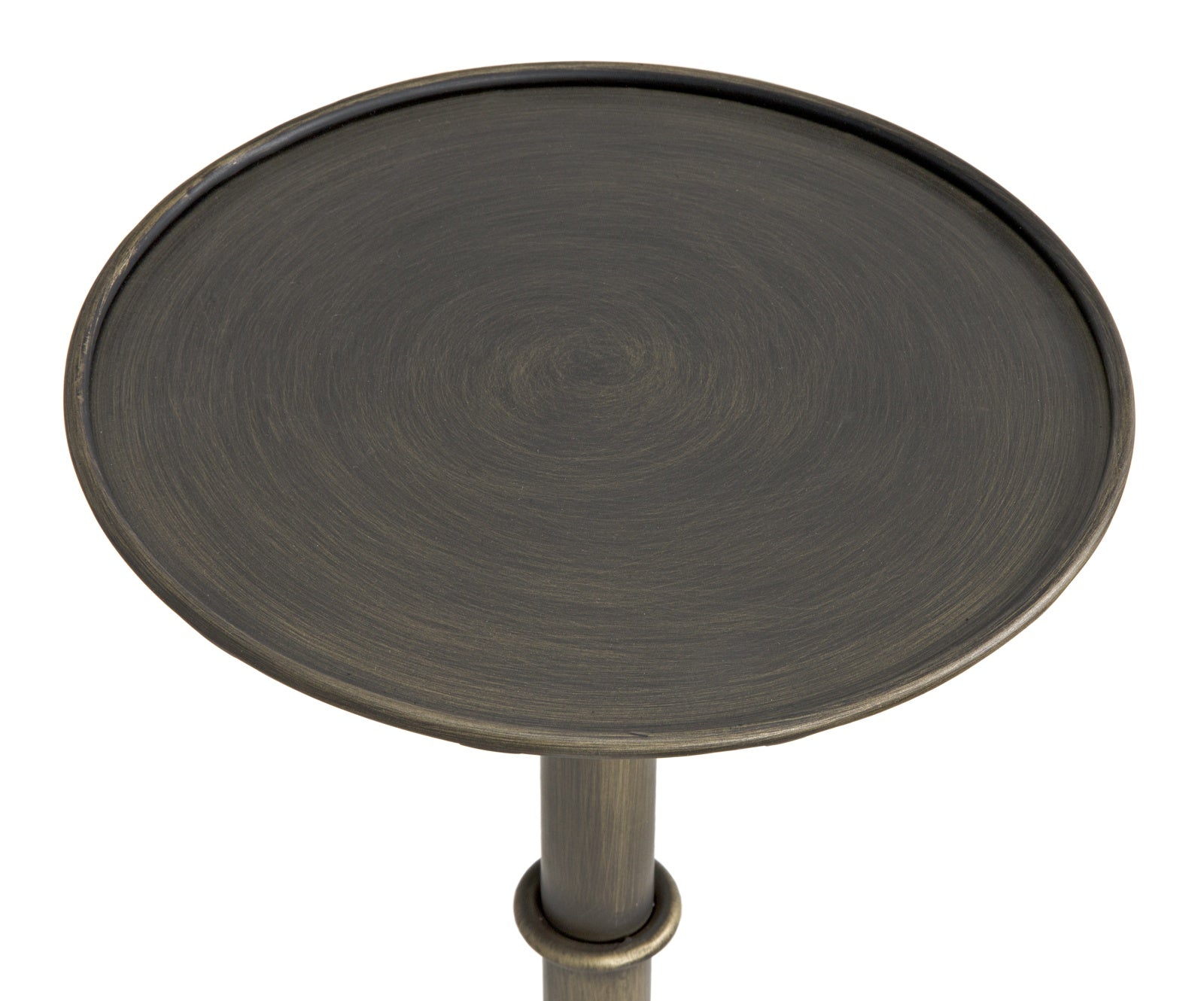 Tini Side Table, Aged Brass