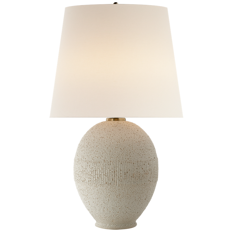 #Finish_Volcanic Ivory with Linen Shade