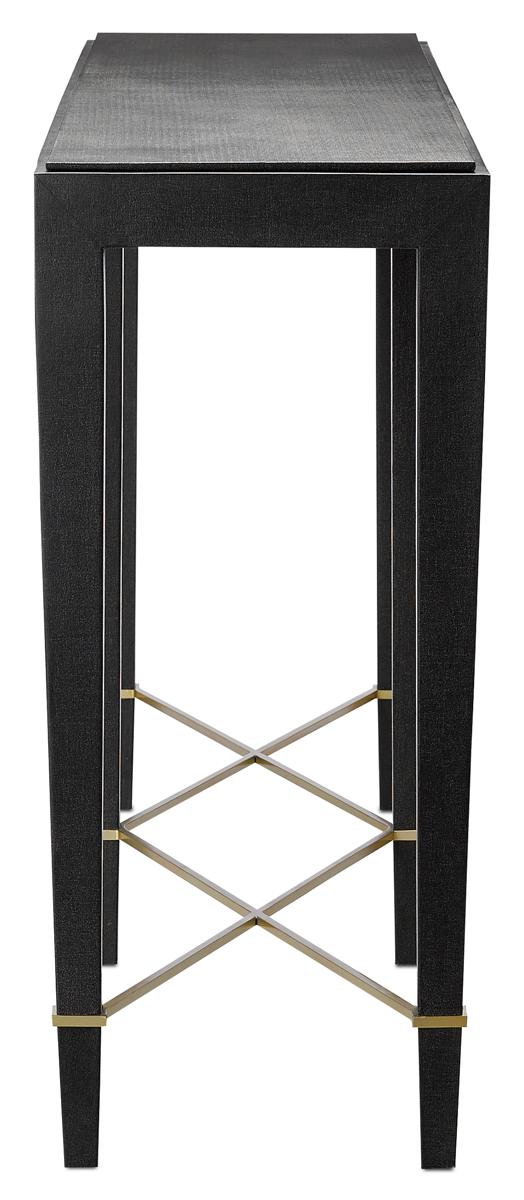 Verona Black Console Table