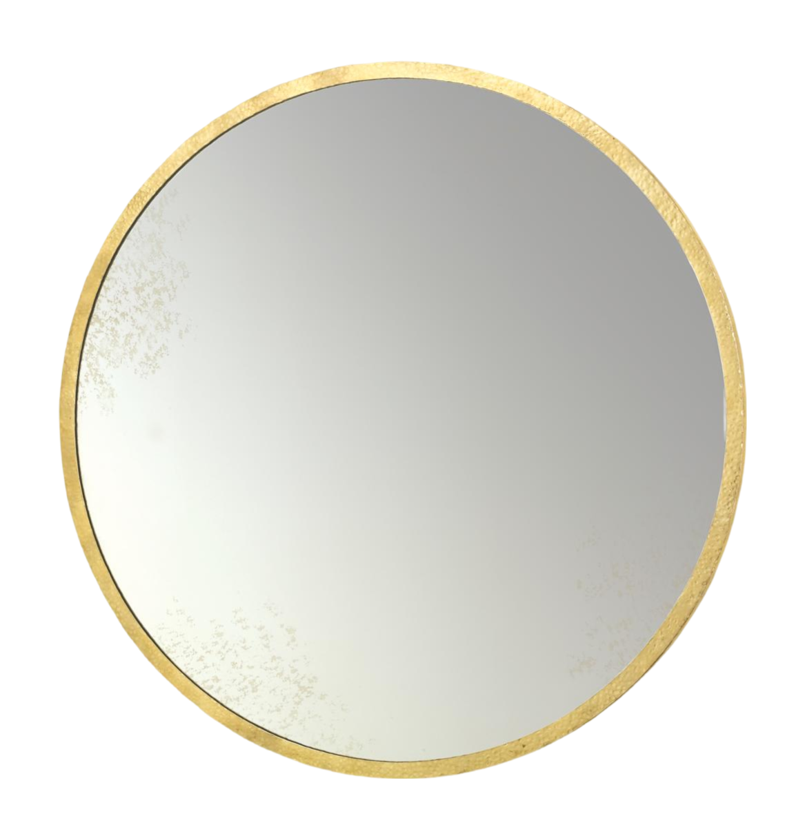 Aline Gold Round Mirror