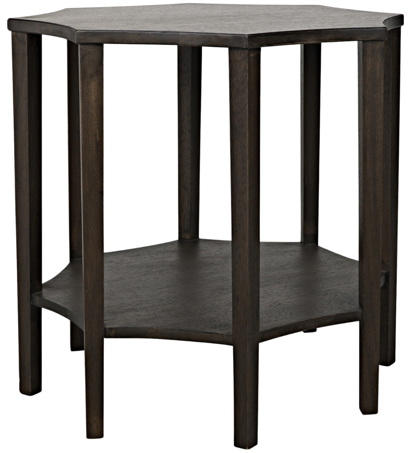 Ariana Side Table, Ebony Walnut