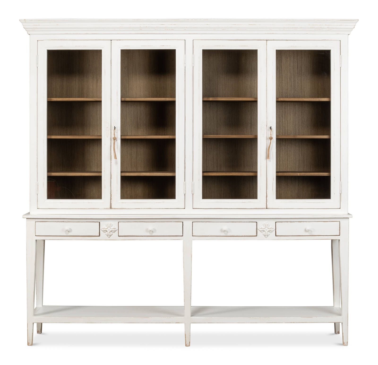 Beacon Hill White Display Case