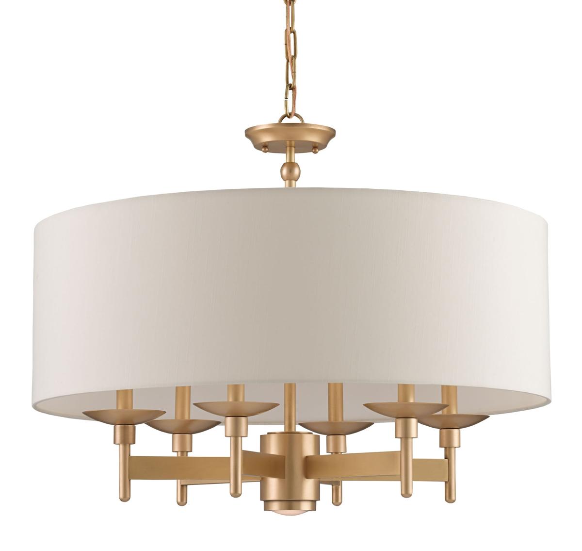 Bering Brass Semi-Flush Mount