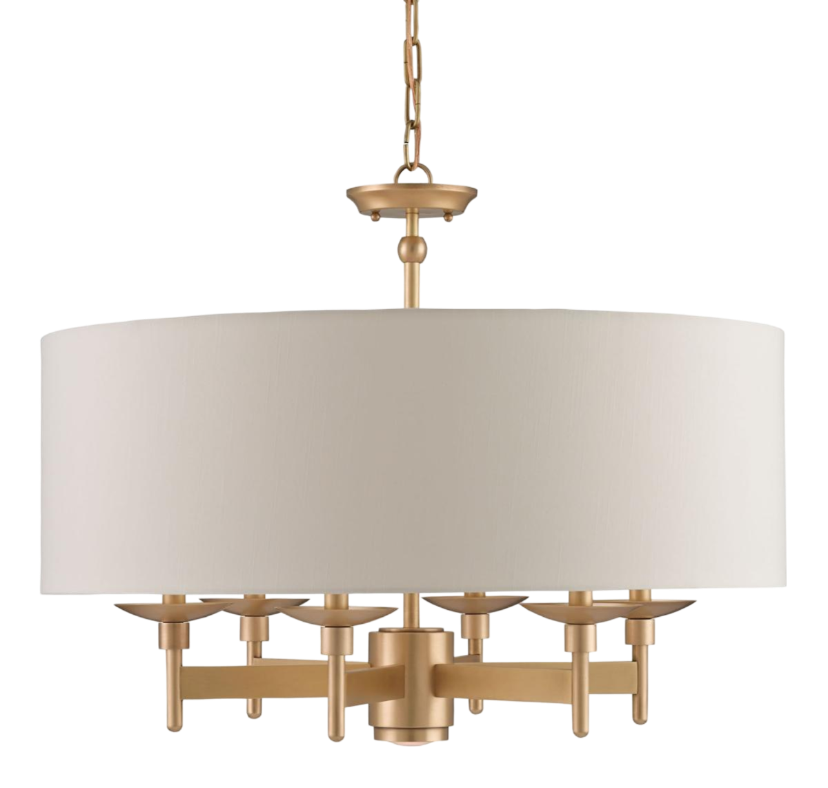 Bering Brass Semi-Flush Mount