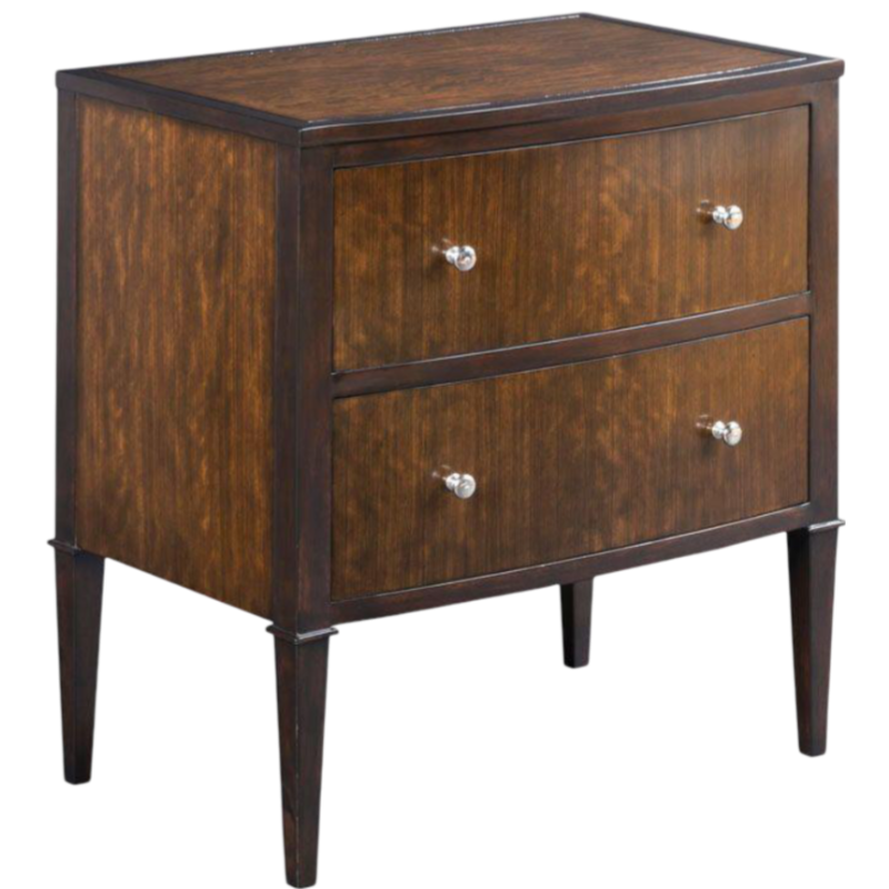 Bowfront Bedside Chest