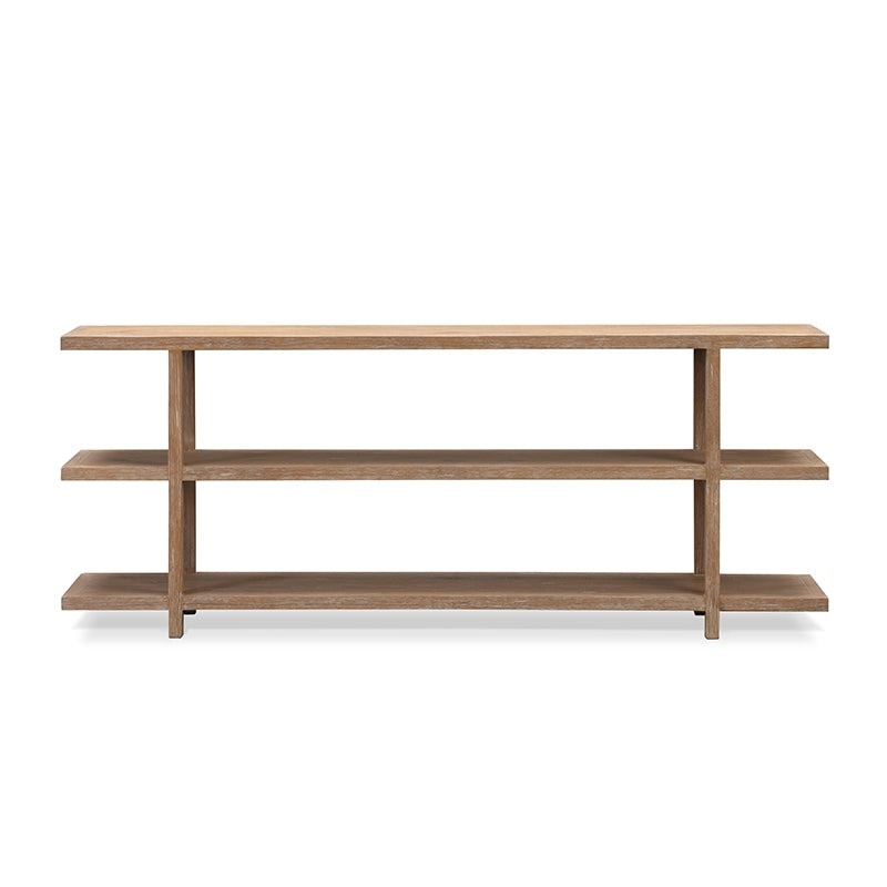 Collector's Console Table, Oak