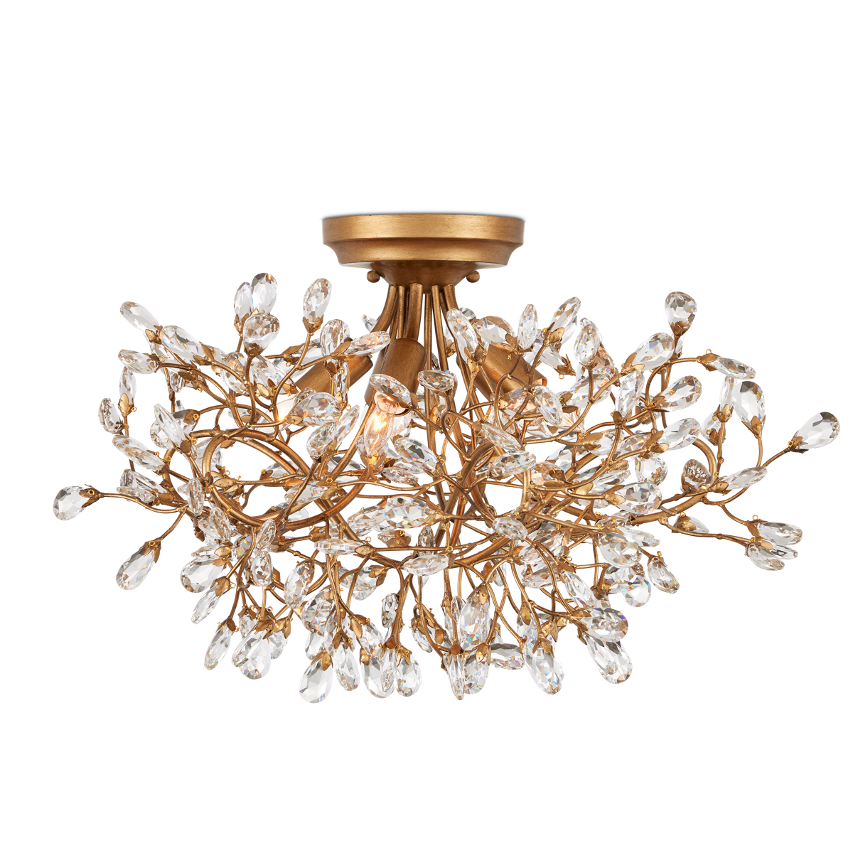 Crystal Bud Semi-Flush Mount