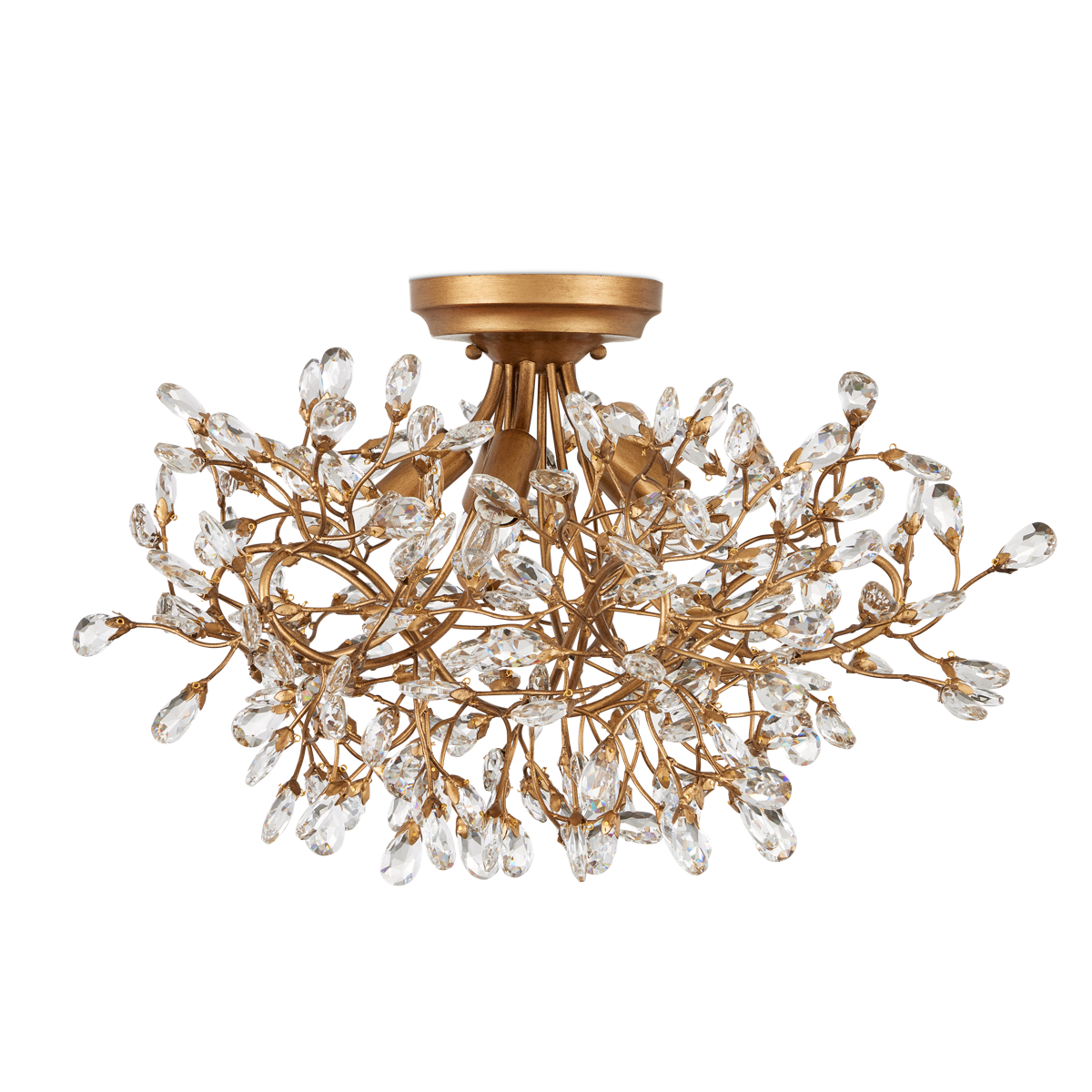 Crystal Bud Semi-Flush Mount