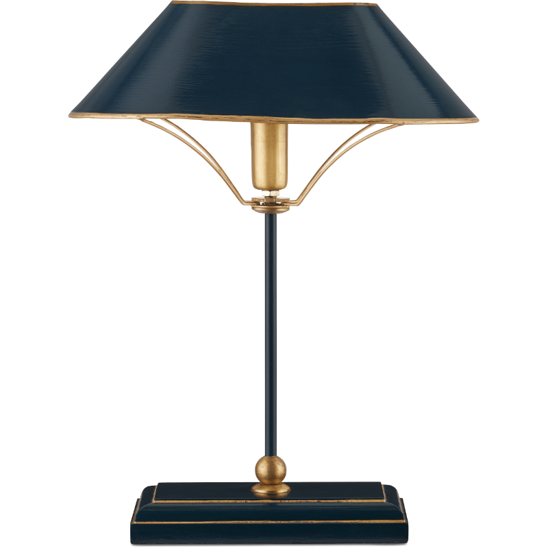 Daphne Navy Table Lamp