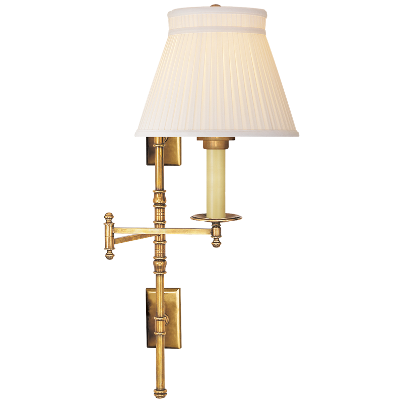 #Finish_Antique Burnished Brass with Silk Crown Shade