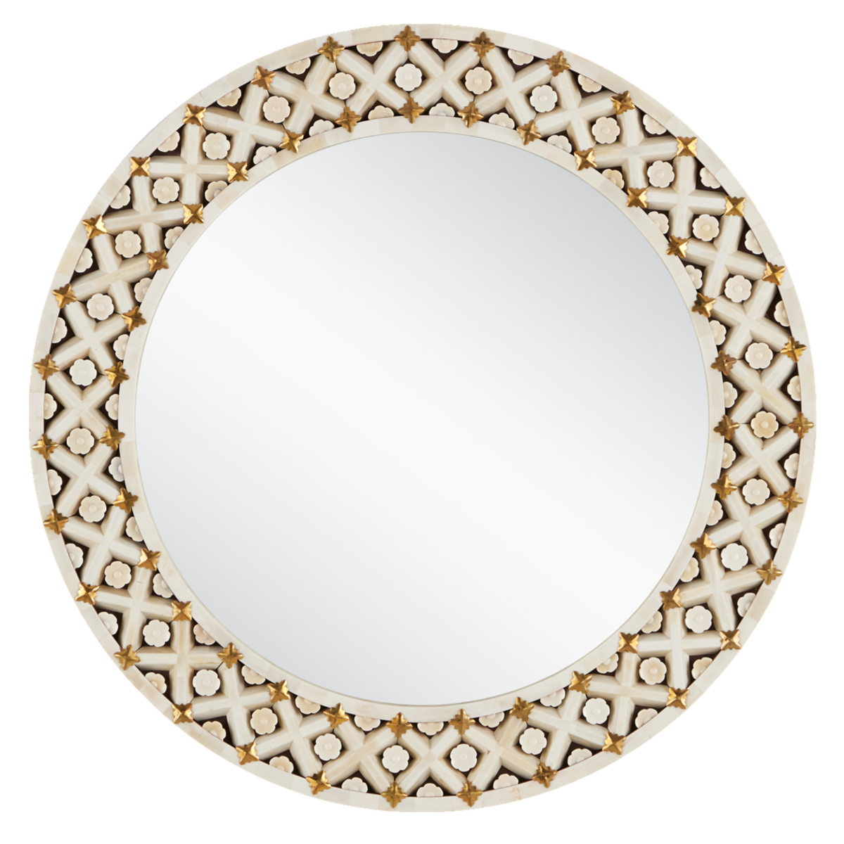 Ellaria Round Mirror