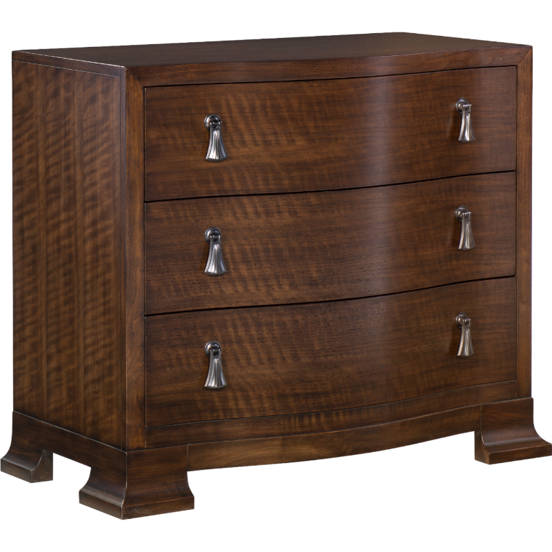 Frasier Serpentine Nightstand