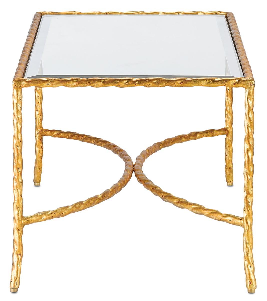 Gilt Twist Cocktail Table