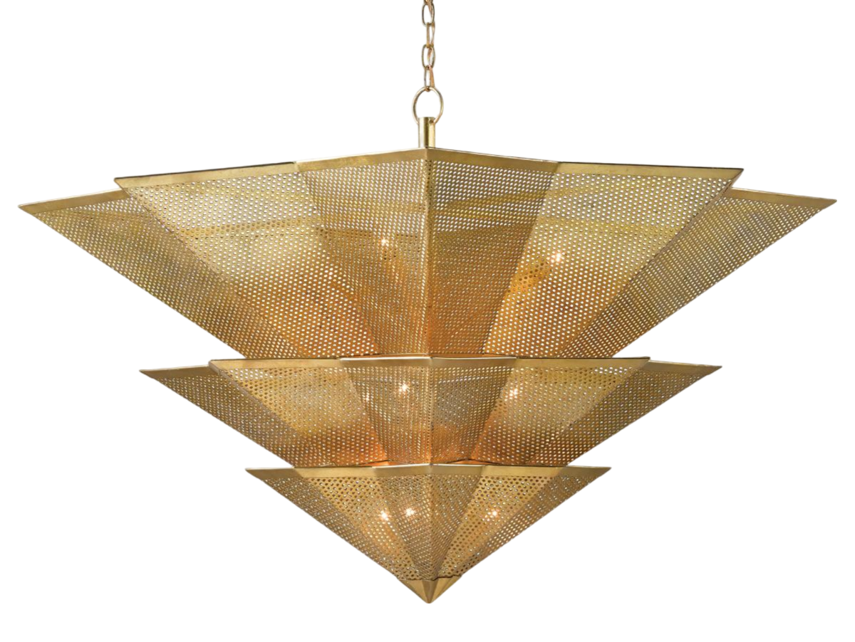 Hanway Gold Chandelier