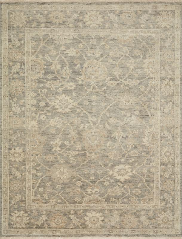 Helena Rug, Silver / Ivory