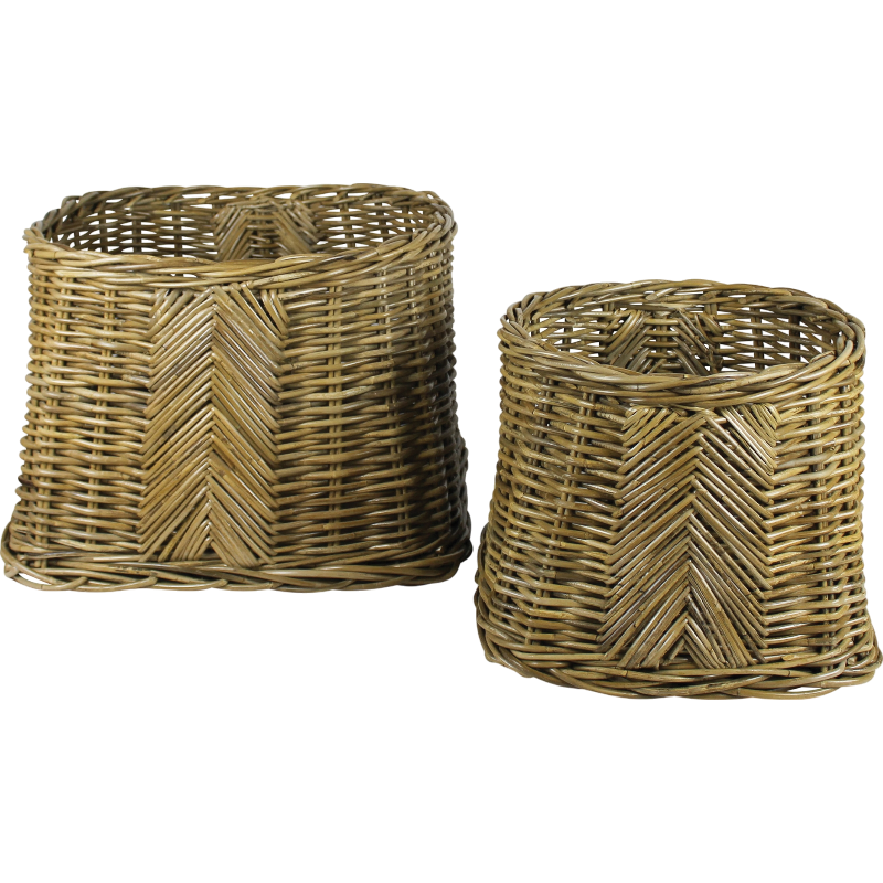 Herringbone Baskets