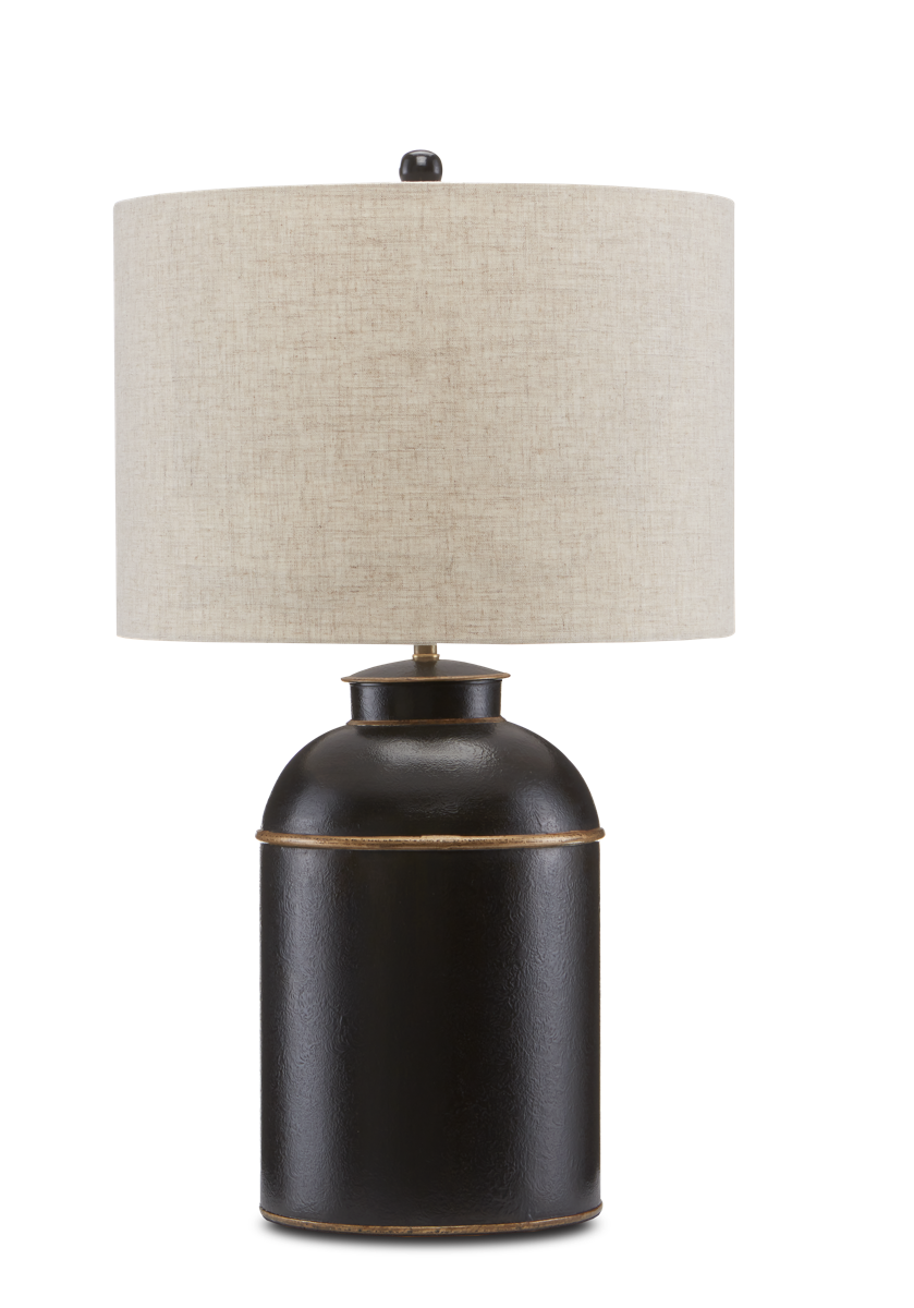 London Black Table Lamp