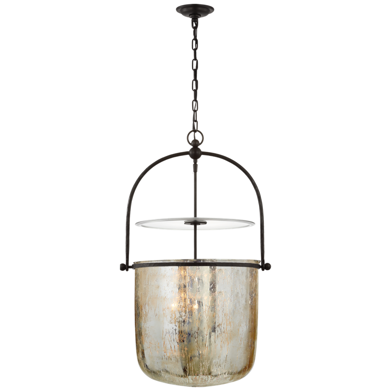 #Finish_Aged Iron with Antiqued Mercury Glass - Medium