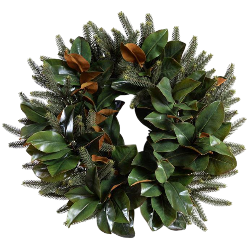 Magnolia & Fir Wreath