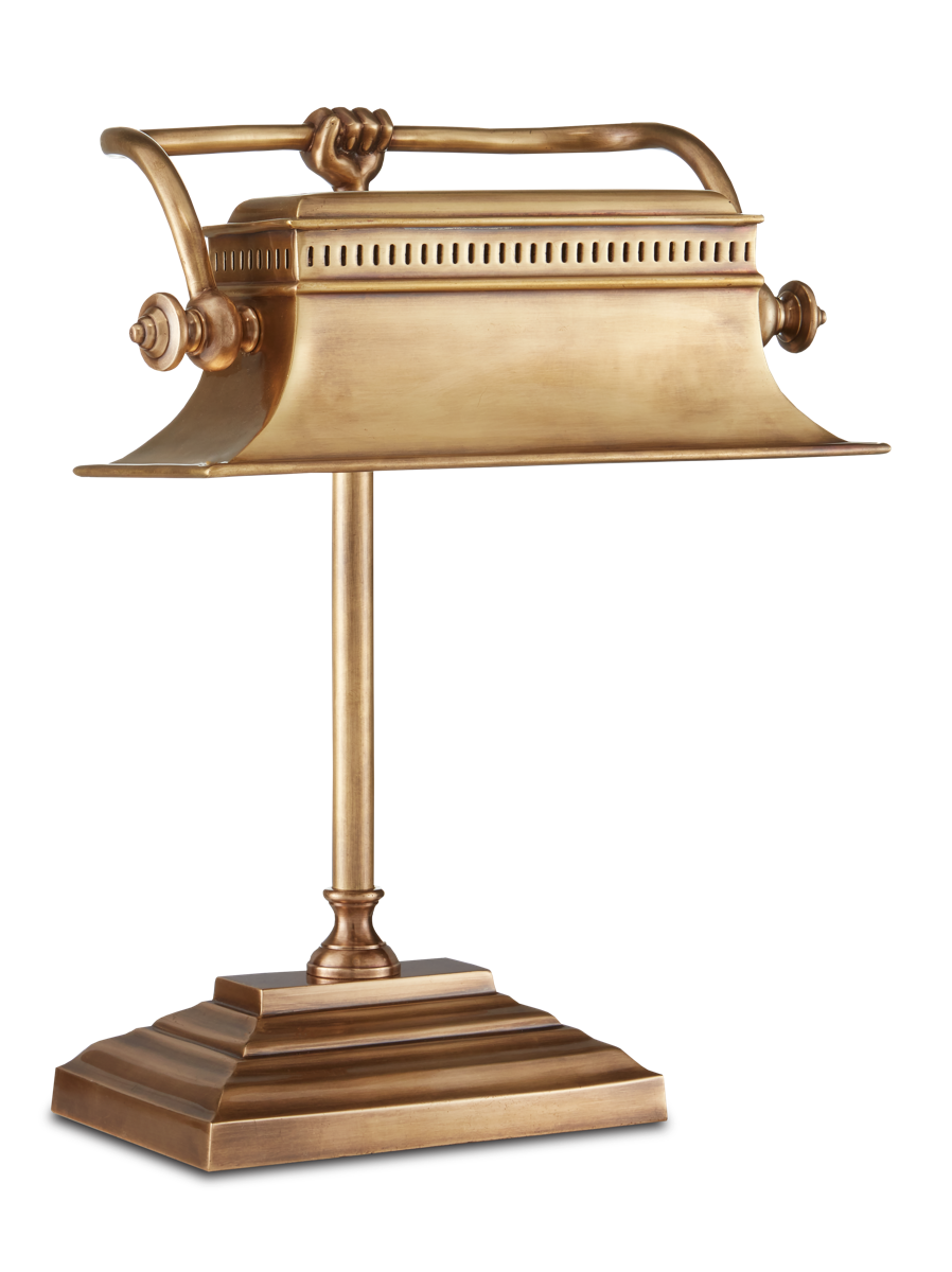 Malvasia Brass Desk Lamp