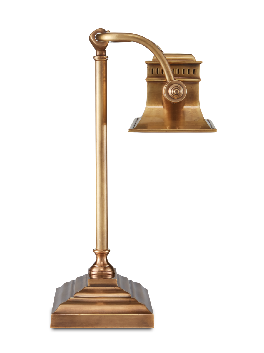 Malvasia Brass Desk Lamp