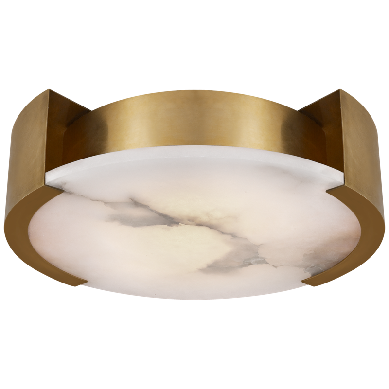 #Finish_Antique Burnished Brass and Alabaster